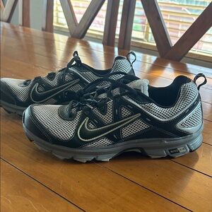 Nike Air Mesh Black and White Trainers